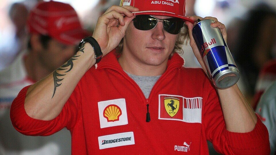 Kimi Räikkönen gewann 2007 die Weltmeisterschaft mit Ferrari