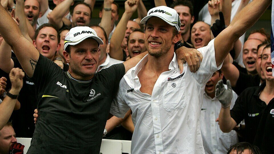 Auch das britische Parlament will Brawn GP und Jenson Button feiern, Foto: Sutton