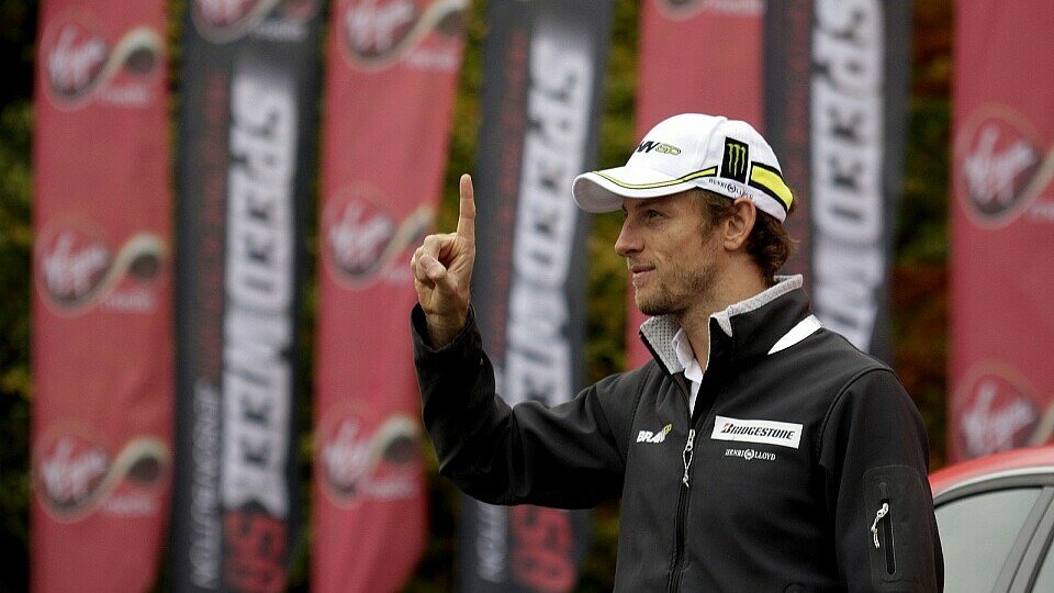 Jenson Button bringt die Nummer 1 zu McLaren mit, Foto: Sutton
