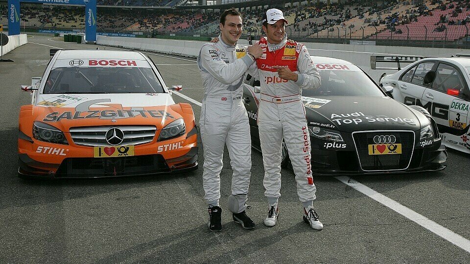Paffett und Scheider: Sie duellierten sich, sie respektierten sich., Foto: Sutton