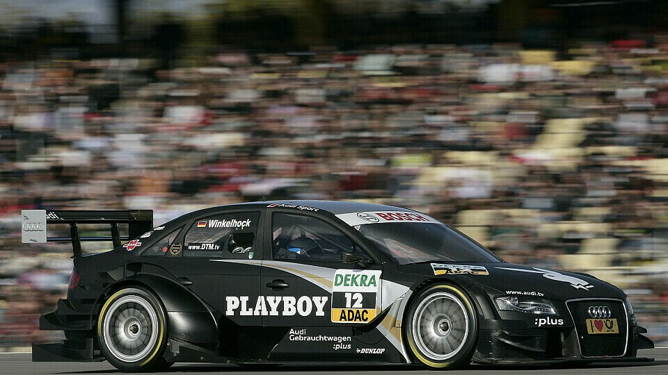 Winkelhock will Legge in Schach halten, Foto: Audi