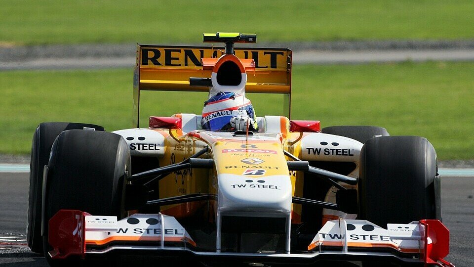 Renault kommt in Abu Dhabi nicht in Fahrt., Foto: Sutton
