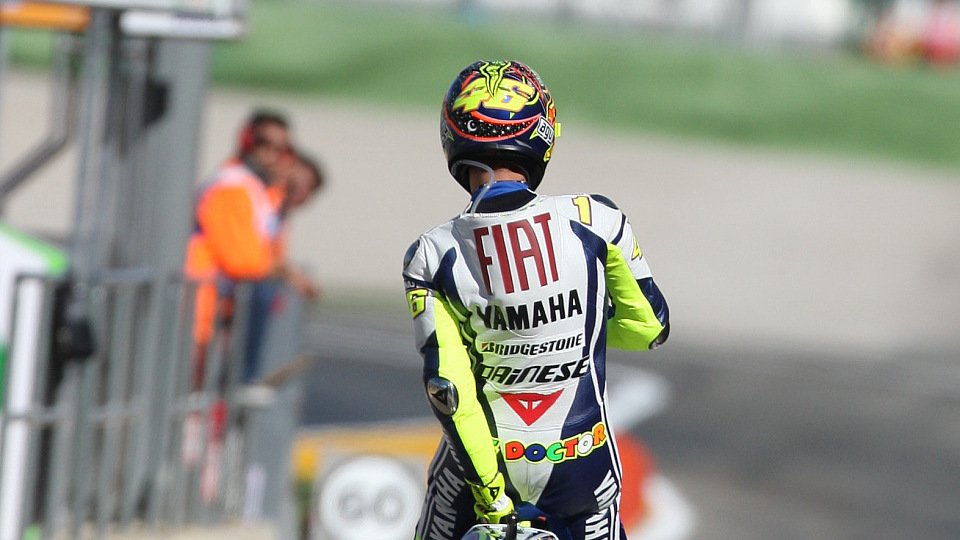 Rossi hatte Grip-Probleme., Foto: Ronny Lekl