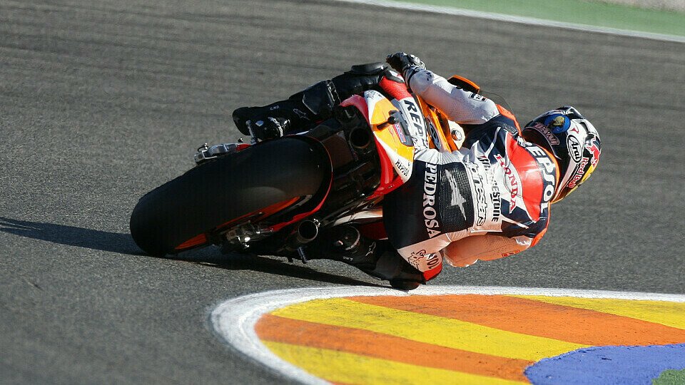 Pedrosa probierte die neuen Fahrwerkselemente., Foto: Ronny Lekl