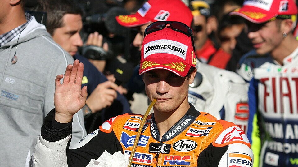 Dani Pedrosa will selbst weniger Fehler machen und hofft auf einen großen Schritt nach vorn mit der Honda., Foto: Ronny Lekl