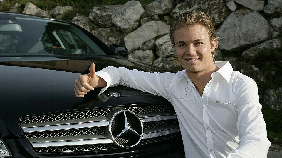 Nico Rosberg erhält die Startnummer 4., Foto: Mercedes Benz, Presse