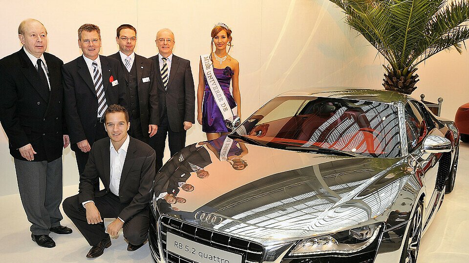 Timo Scheider bei der Eröffnung, Foto: Schimm/Messe Essen