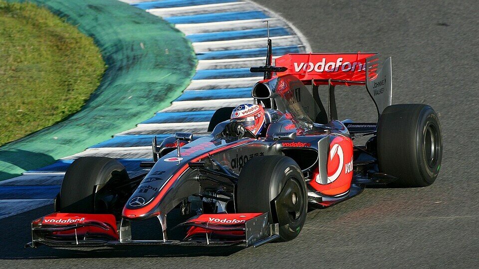 Der McLaren von Gary Paffett ist voll getankt., Foto: Sutton