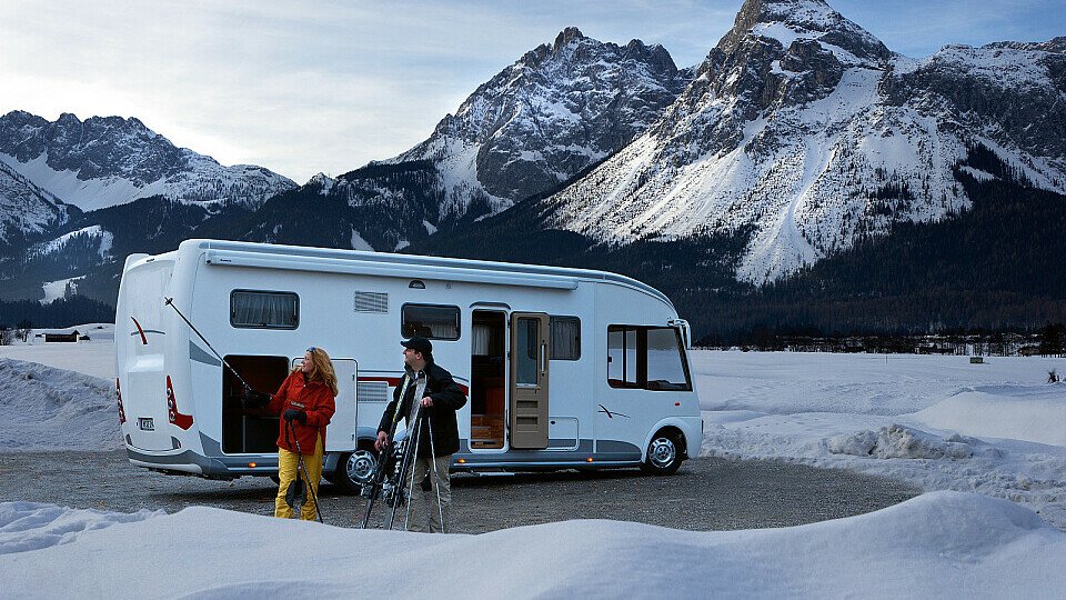 Auch im Winter macht das Reisen im Wohnmobil Spaß., Foto: CIVD