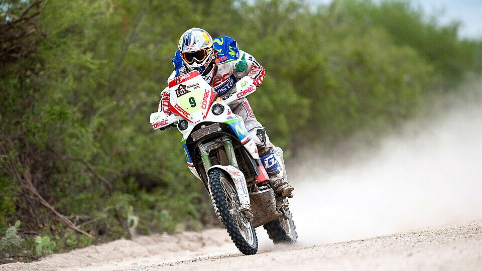 Der Chilene Francisco Lopez Contardo hat die 5. Etappe der Dakar 2010 gewonnen., Foto: Red Bull