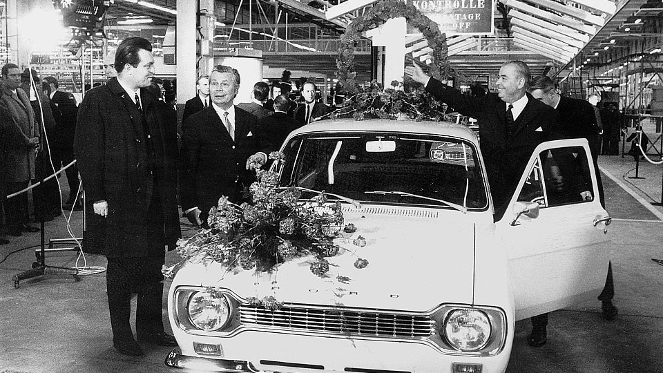 Vor 40 Jahren rollte das erste Fahrzeug vom Band., Foto: Ford