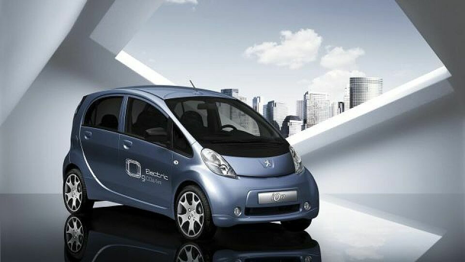 Der vollelektrische i0n kommt ganz ohne CO2-Emmissionen aus, Foto: Peugeot