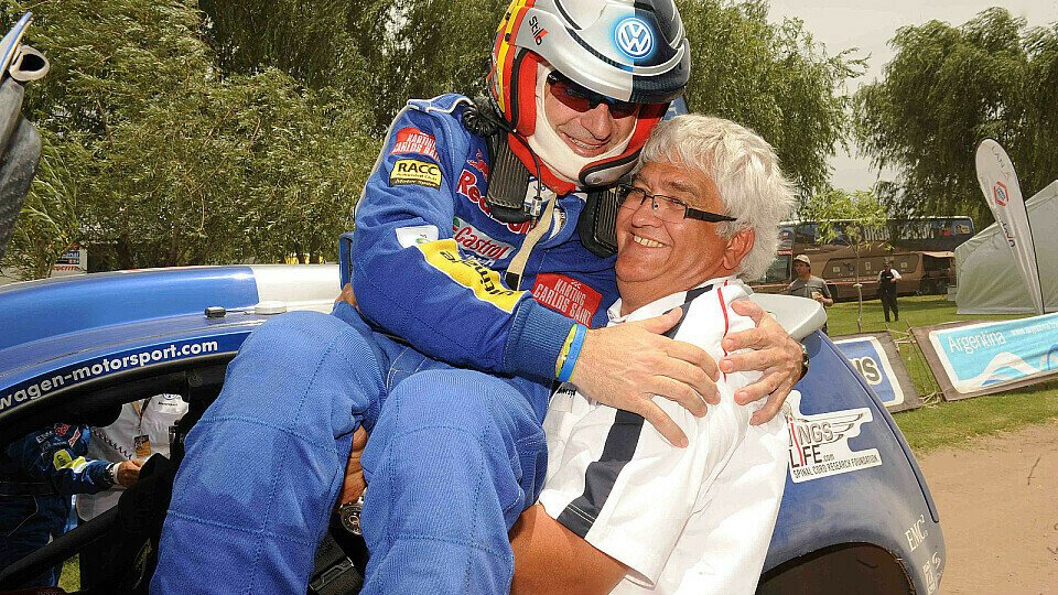 Sainz gewann die Rallye Dakar, Foto: VW Motorsport