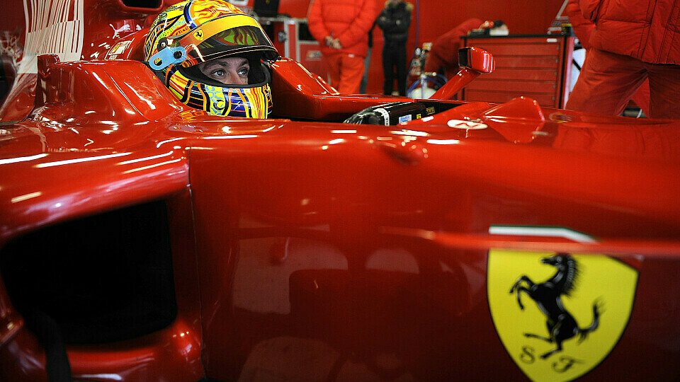 Valentino Rossi kennt Formel-1-Autos bereits bestens, Foto: Ferrari