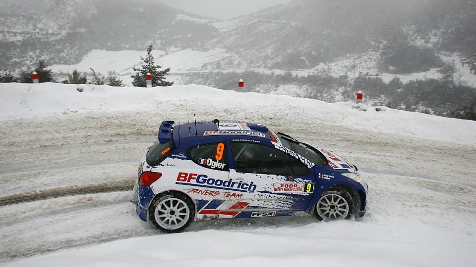 Ogier gewann die Monte Carlo Rallye 2009., Foto: Peugeot
