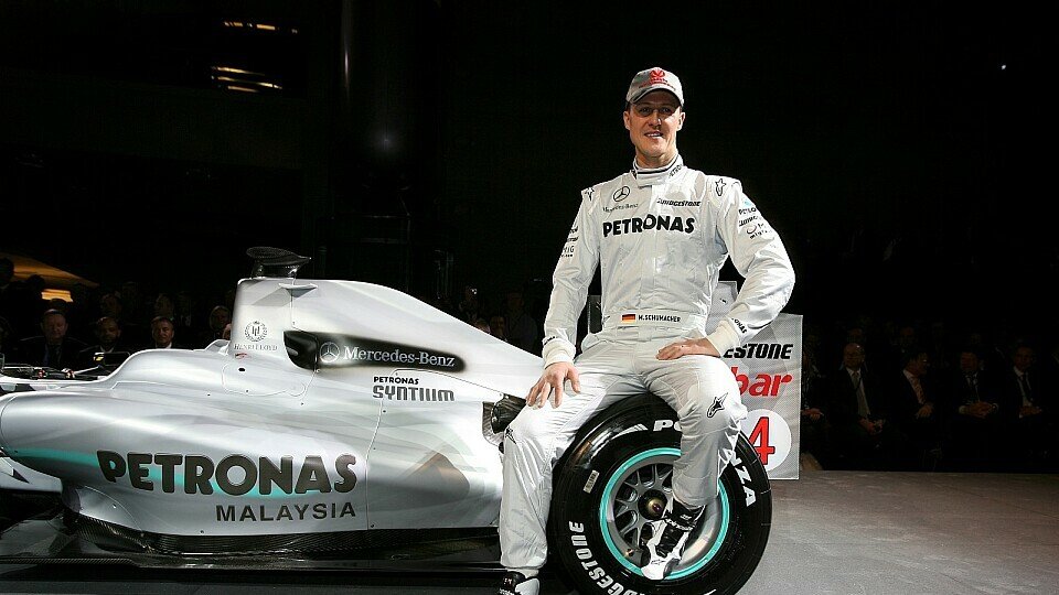 Michael Schumacher kehrte 2010 mit Mercedes in die Formel 1 zurück, Foto: Sutton