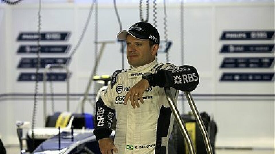Barrichello musste öfters seinen Fahrstil umstellen, Foto: Williams