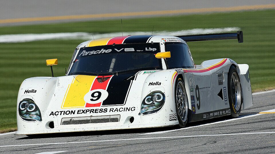 Mike Rockenfeller 2010 bei den 24 Stunden von Daytona, Foto: Porsche
