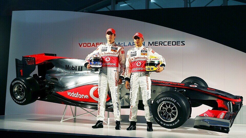 McLaren Mercedes setzt immer noch auf einen Silberpfeil., Foto: Sutton