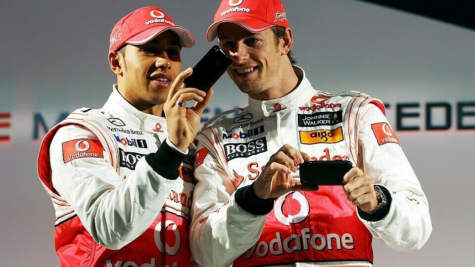 Hamilton und Button arbeiten gut zusammen, Foto: Sutton