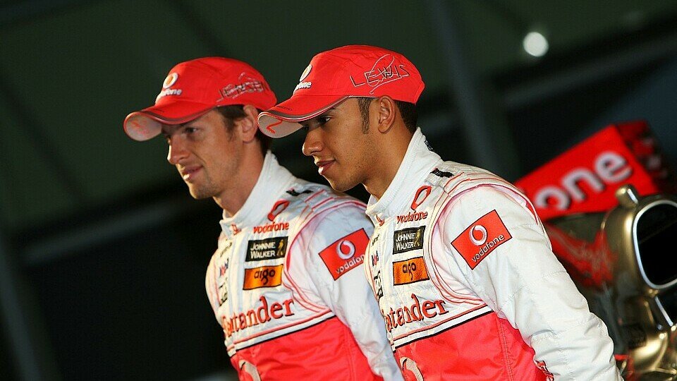 Ron Dennis erwartet keine Probleme zwischen Jenson Button und Lewis Hamilton, Foto: Sutton