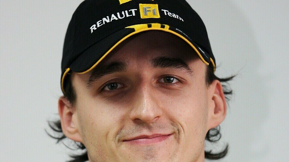 Kubica ist glücklich bei Renault, Foto: Sutton