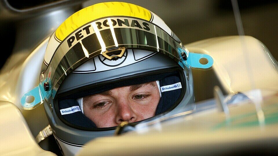Nico Rosberg wird einfach Gas geben, Foto: Sutton