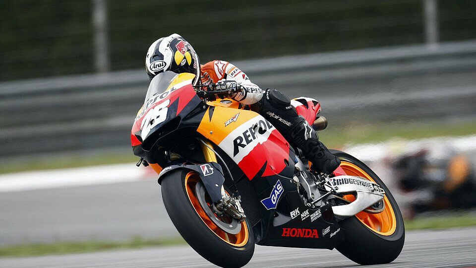 Dani Pedrosa war noch nicht voll da, Foto: Honda