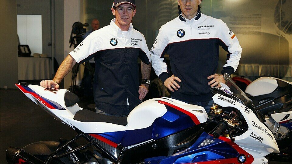 Ruben Xaus und Troy Corser kennen ihre Vorgaben, Foto: BMW