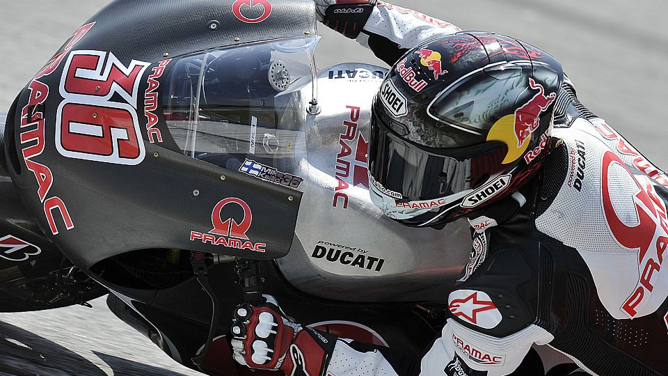 Mika Kallio ging die Möglichkeiten seiner Kunden-Ducati Schritt-für-Schritt durch., Foto: Milagro