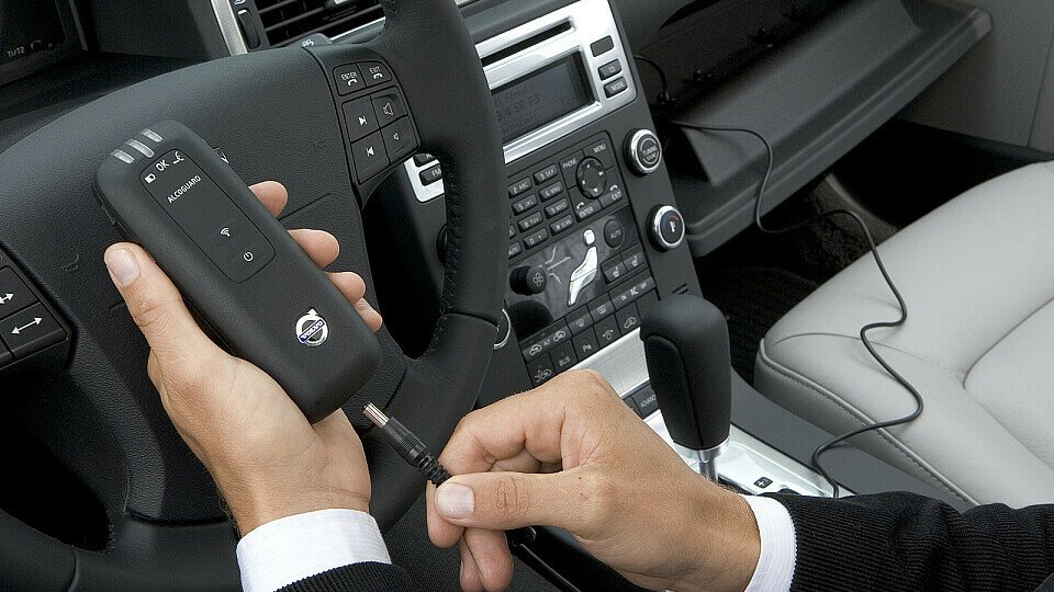 Alcoguard überwacht den Alkoholpegel des Fahrers., Foto: Volvo