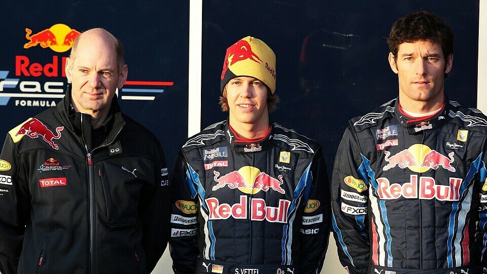 Adrian Newey möchte Vettel und Webber ein gutes Auto geben., Foto: Sutton