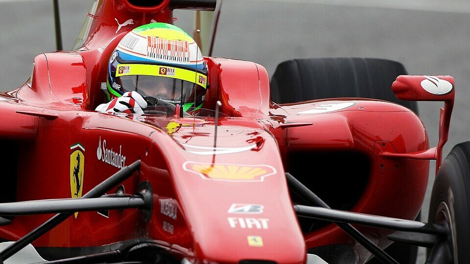 Felipe Massa testet im zweiten F10., Foto: Sutton