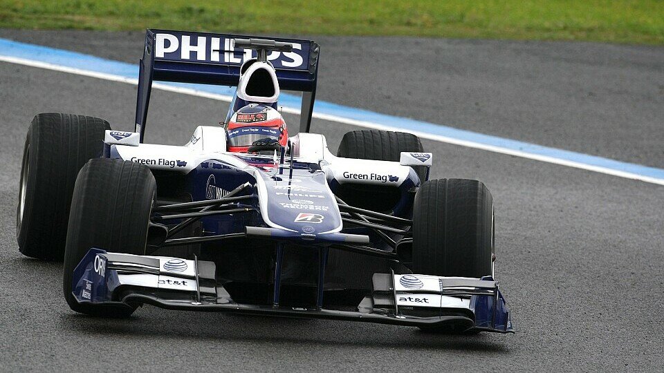 Rubens Barrichello fuhr die meisten Runden des Tages., Foto: Sutton