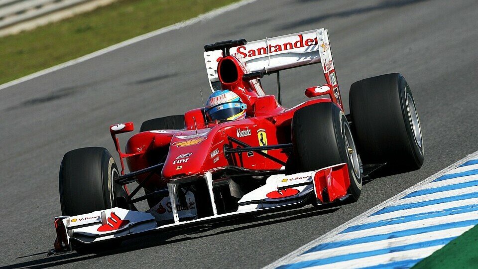 Fernando Alonso sieht Ferrari auf einem guten Weg., Foto: Sutton