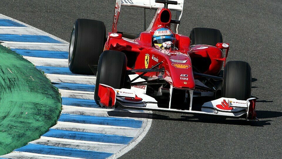 Fernando Alonso erlebte einen guten Testtag., Foto: Sutton