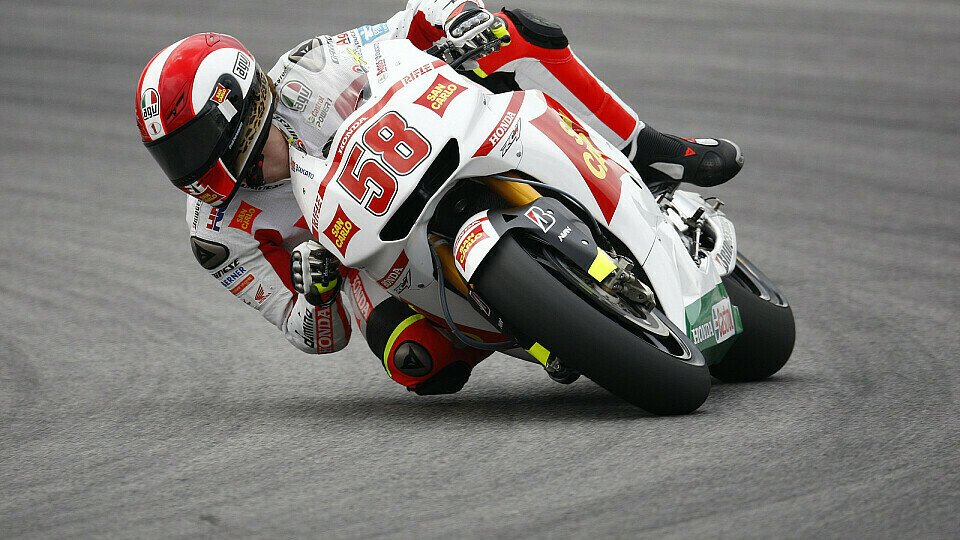 Marco Simoncelli ging es gut, Foto: Honda