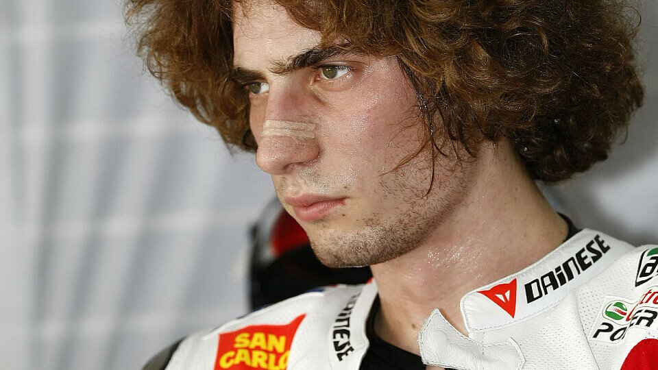 Marco Simoncelli ist aus dem Krankenhaus bereits wieder an die Strecke zurückgekehrt, wird aber nicht mehr fahren., Foto: Honda