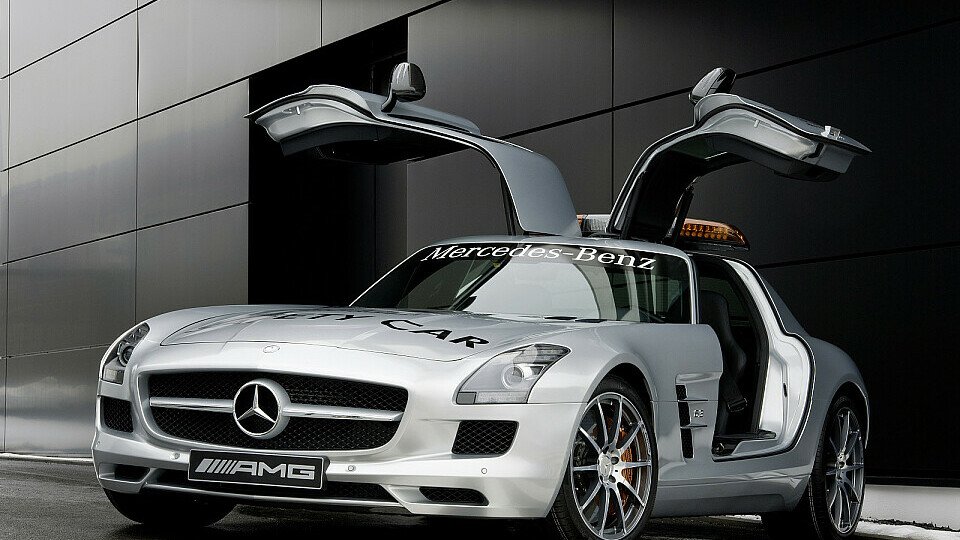 Mercedes schickt den neuen SLS AMG als Safety Car auf die Strecke., Foto: Mercedes-Benz