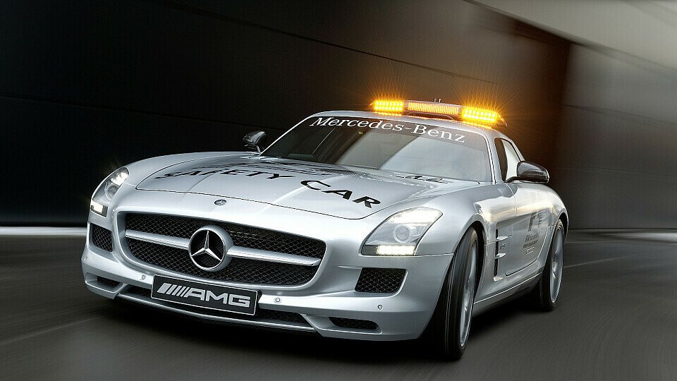Der SLS AMG als Safety Car, Foto: Mercedes-Benz