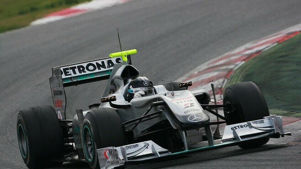 Nico Rosberg bescherte Mercedes eine Bestzeit., Foto: Sutton