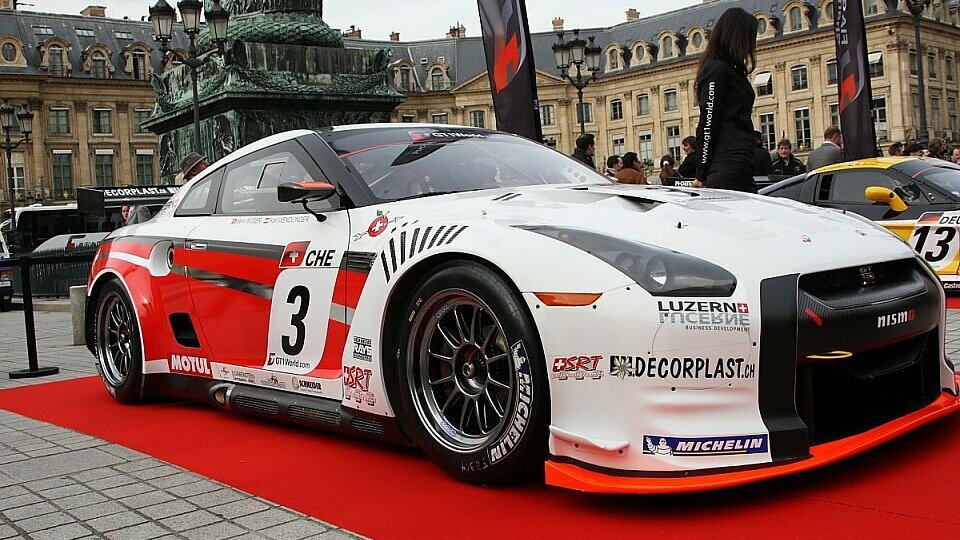 Das Swiss Racing Team präsentierte sich in Paris., Foto: Swiss Racing Team