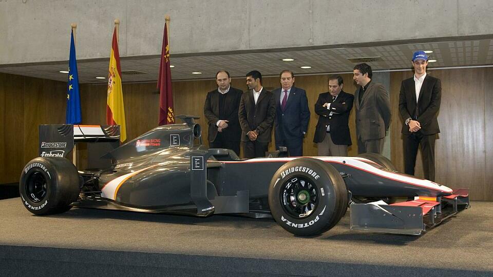 Der neue HRT F1 wurde in Murcia enthüllt., Foto: motioncompany