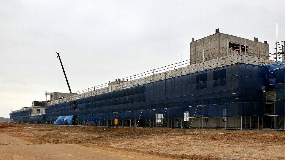 In Korea wird noch an der Strecke gearbeitet, Foto: Korea GP