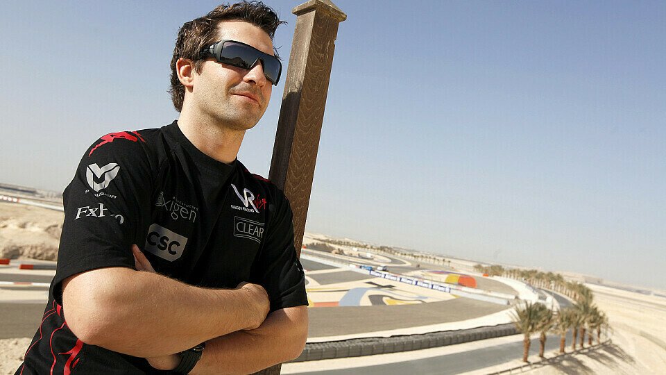 Timo Glock hat sich schon in Bahrain umgesehen., Foto: Virgin Racing