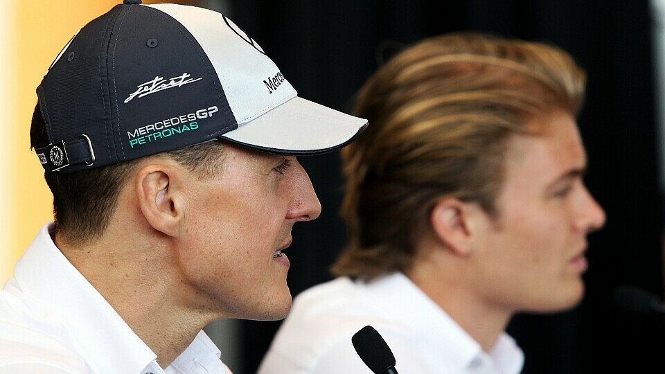 Laut Webber kann Schumacher Rosberg nicht schlagen, Foto: Sutton