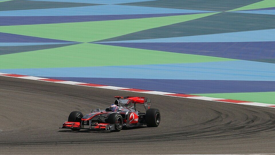 Button mit McLaren-Pace zufrieden