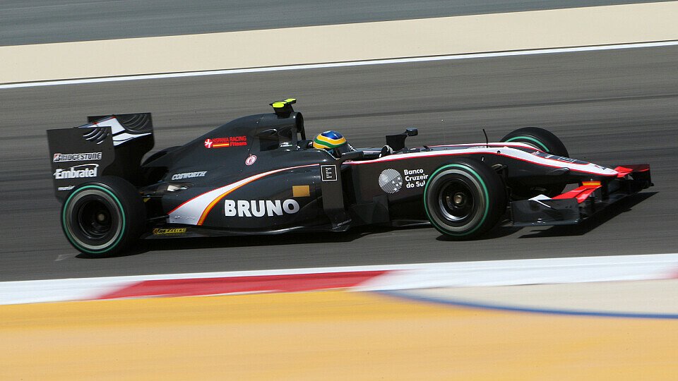 Bruno Senna ist mit seinem Test im Qualifying zufrieden., Foto: Sutton