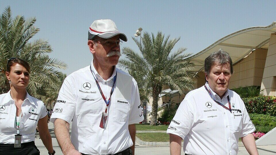 Dieter Zetsche soll keine Telekonferenz mit dem Formel-1-Team gehabt haben, Foto: Sutton