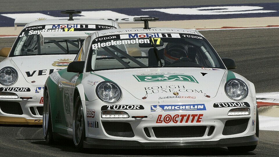 Jeroen Bleekemolen sichert sich die Pole Position., Foto: Porsche